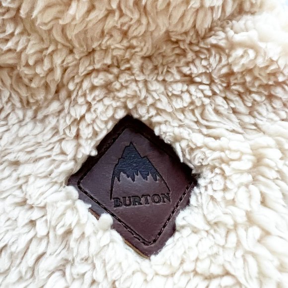 BURTON TEDDYBEAR FLEECE ANORAK - CREAM - Picture 3 of 6